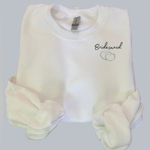 Bridesmaid sweatshirt